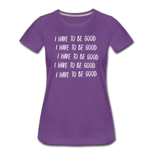 Load image into Gallery viewer, Evil Nun Be Good T-Shirt (Womens) - purple
