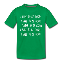 Load image into Gallery viewer, Evil Nun Be Good T-Shirt - kelly green
