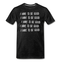 Load image into Gallery viewer, Evil Nun Be Good T-Shirt (Mens) - charcoal gray
