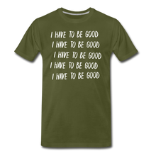 Load image into Gallery viewer, Evil Nun Be Good T-Shirt (Mens) - olive green
