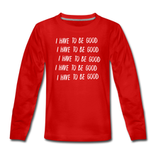 Load image into Gallery viewer, Evil Nun Be Good Long-Sleeve T-Shirt - red
