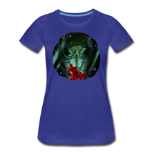Load image into Gallery viewer, Mr. Meat Amelia T-Shirt (Womens) - royal blue
