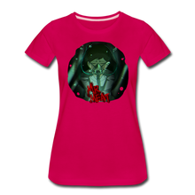 Load image into Gallery viewer, Mr. Meat Amelia T-Shirt (Womens) - dark pink
