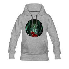 Load image into Gallery viewer, Mr. Meat Amelia Hoodie (Womens) - heather gray
