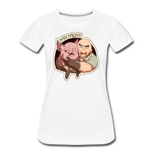 Load image into Gallery viewer, Mr. Meat Buddies T-Shirt (Womens) - white
