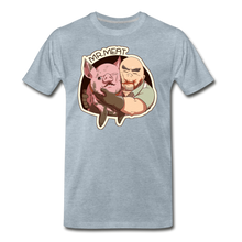 Load image into Gallery viewer, Mr. Meat Buddies T-Shirt (Mens) - heather ice blue
