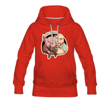 Load image into Gallery viewer, Mr. Meat Buddies Hoodie (Womens) - red
