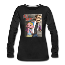 Load image into Gallery viewer, Mr. Meat Hybrid Long-Sleeve T-Shirt (Womens) - black
