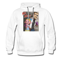 Load image into Gallery viewer, Mr. Meat Hybrid Hoodie (Mens) - white
