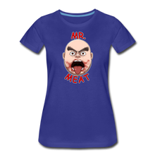 Load image into Gallery viewer, Mr. Meat Meathead T-Shirt (Womens) - royal blue
