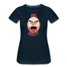 Load image into Gallery viewer, Mr. Meat Meathead T-Shirt (Womens) - deep navy
