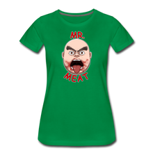 Load image into Gallery viewer, Mr. Meat Meathead T-Shirt (Womens) - kelly green
