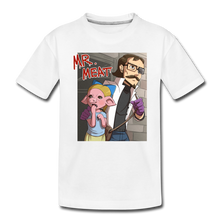Load image into Gallery viewer, Mr. Meat Hybrid T-Shirt - white
