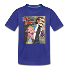 Load image into Gallery viewer, Mr. Meat Hybrid T-Shirt - royal blue

