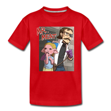 Load image into Gallery viewer, Mr. Meat Hybrid T-Shirt - red

