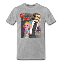 Load image into Gallery viewer, Mr. Meat Hybrid T-Shirt (Mens) - heather gray
