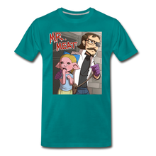 Load image into Gallery viewer, Mr. Meat Hybrid T-Shirt (Mens) - teal
