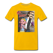 Load image into Gallery viewer, Mr. Meat Hybrid T-Shirt (Mens) - sun yellow
