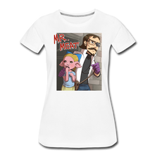 Load image into Gallery viewer, Mr. Meat Hybrid T-Shirt (Womens) - white
