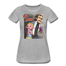 Load image into Gallery viewer, Mr. Meat Hybrid T-Shirt (Womens) - heather gray
