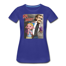 Load image into Gallery viewer, Mr. Meat Hybrid T-Shirt (Womens) - royal blue
