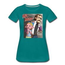 Load image into Gallery viewer, Mr. Meat Hybrid T-Shirt (Womens) - teal
