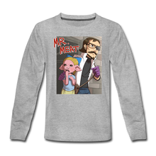 Load image into Gallery viewer, Mr. Meat Hybrid Long-Sleeve - heather gray
