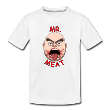 Load image into Gallery viewer, Mr. Meat Meathead T-Shirt - white
