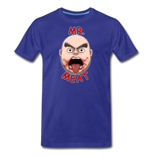 Load image into Gallery viewer, Mr. Meat Meathead T-Shirt (Mens) - royal blue
