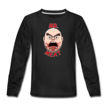 Load image into Gallery viewer, Mr. Meat Meathead Long-Sleeve T-Shirt - black
