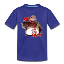 Load image into Gallery viewer, Mr. Meat T-Shirt - royal blue
