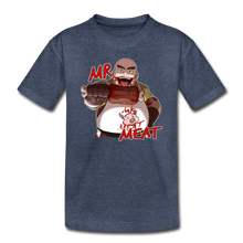 Load image into Gallery viewer, Mr. Meat T-Shirt - heather blue
