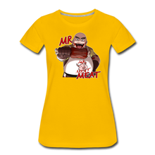 Load image into Gallery viewer, Mr. Meat T-Shirt (Womens) - sun yellow
