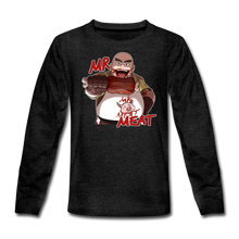 Load image into Gallery viewer, Mr. Meat Long-Sleeve T-Shirt - charcoal gray
