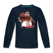 Load image into Gallery viewer, Mr. Meat Long-Sleeve T-Shirt - deep navy
