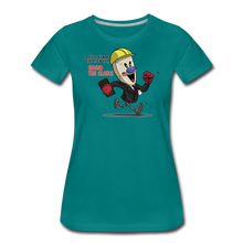 Load image into Gallery viewer, Ice Scream - Mini Rod T-Shirt (Womens) - teal
