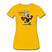 Load image into Gallery viewer, Ice Scream - Mini Rod T-Shirt (Womens) - sun yellow
