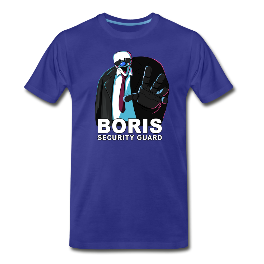 Ice Scream - Boris Security Guard T-Shirt (Mens) - royal blue