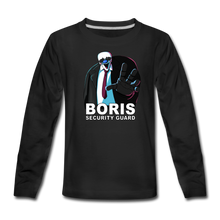 Load image into Gallery viewer, Ice Scream - Boris Security Guard Long-Sleeve T-Shirt - black
