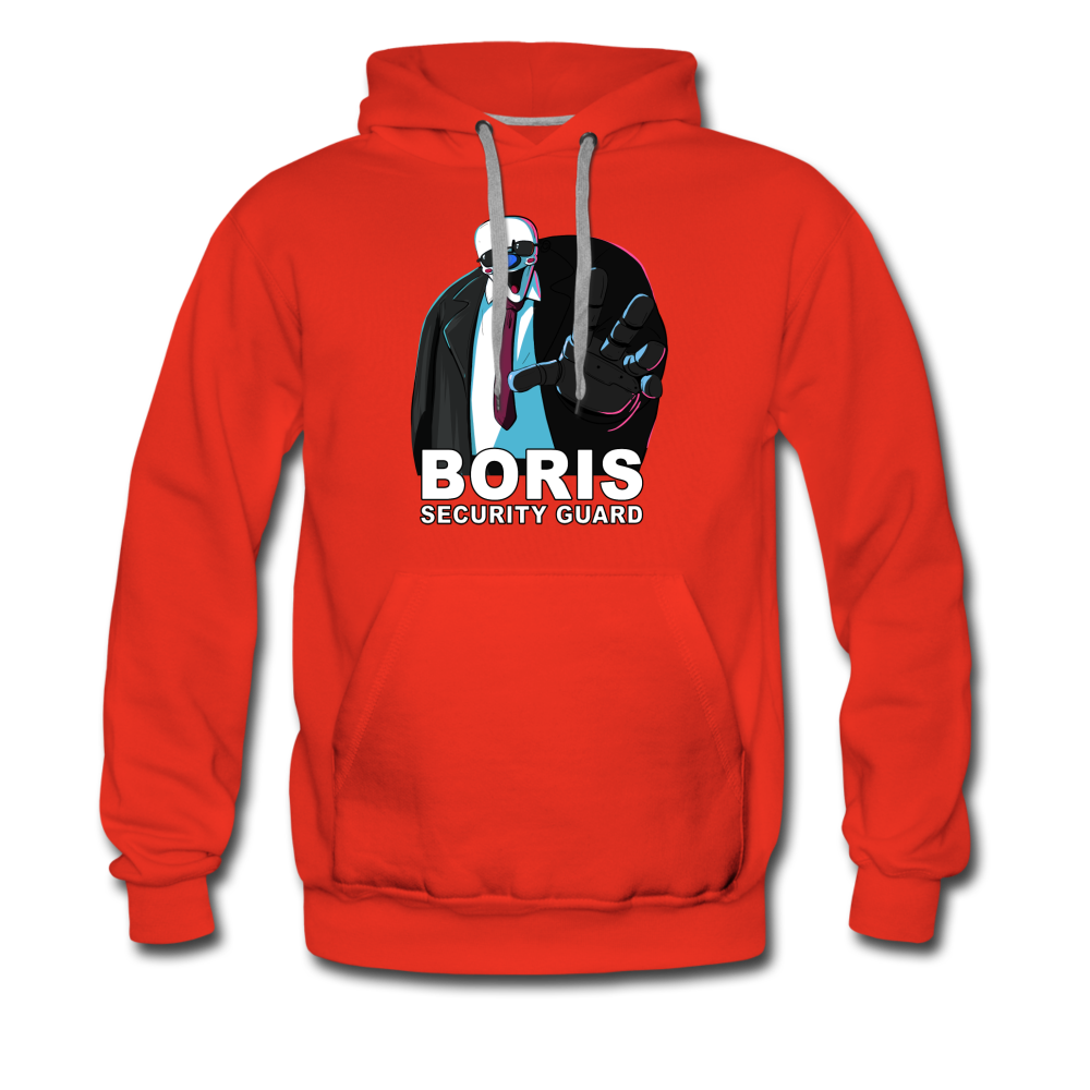 Ice Scream - Boris Security Guard Hoodie (Mens) - red