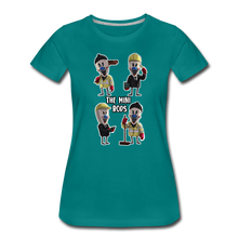 Load image into Gallery viewer, Ice Scream - The Mini Rods T-Shirt (Womens) - teal
