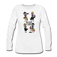 Load image into Gallery viewer, Ice Scream - The Mini Rods Long-Sleeve T-Shirt (Womens) - white
