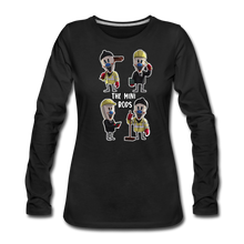 Load image into Gallery viewer, Ice Scream - The Mini Rods Long-Sleeve T-Shirt (Womens) - black

