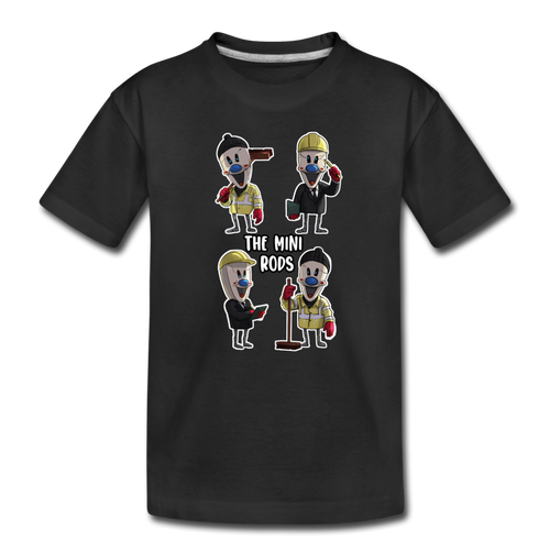 Ice Scream - The Mini Rods T-Shirt - black