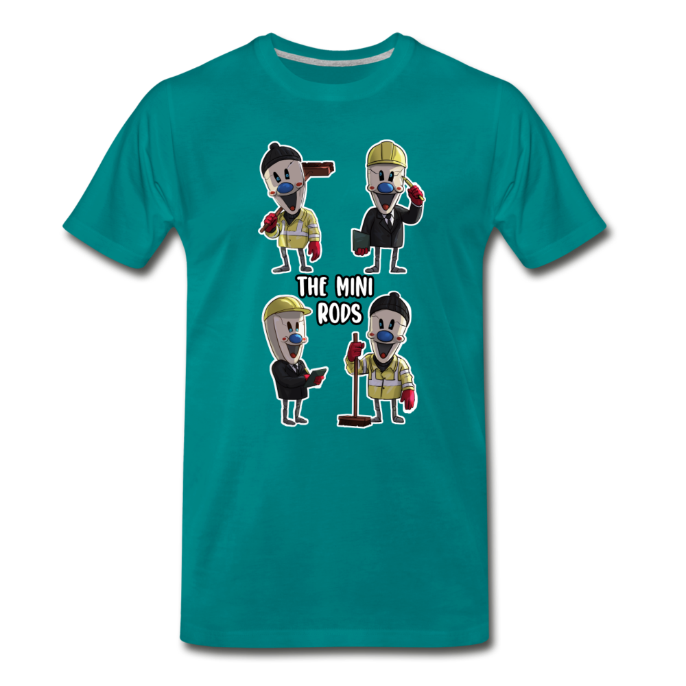 Ice Scream - The Mini Rods T-Shirt (Mens) - teal