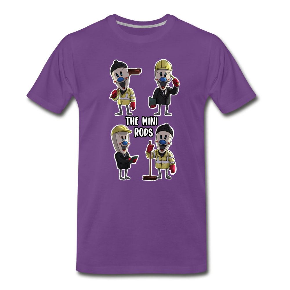Ice Scream - The Mini Rods T-Shirt (Mens) - purple