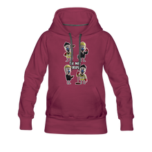 Load image into Gallery viewer, Ice Scream - The Mini Rods Hoodie (Womens) - burgundy
