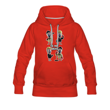Load image into Gallery viewer, Ice Scream - The Mini Rods Hoodie (Womens) - red
